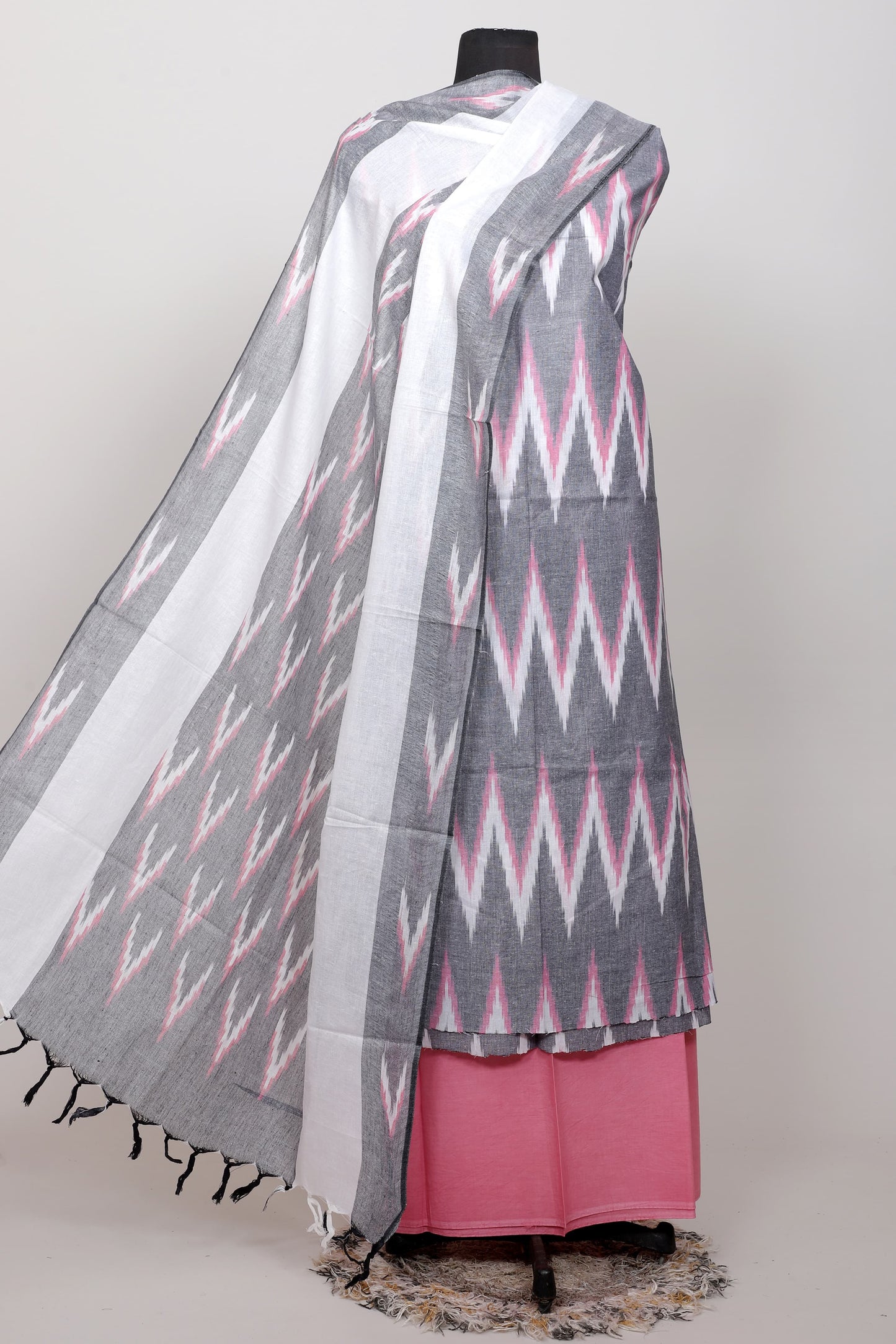 Handloom Weaving Bhagalpuri ikkat Suit Set - TSPSGBIK10