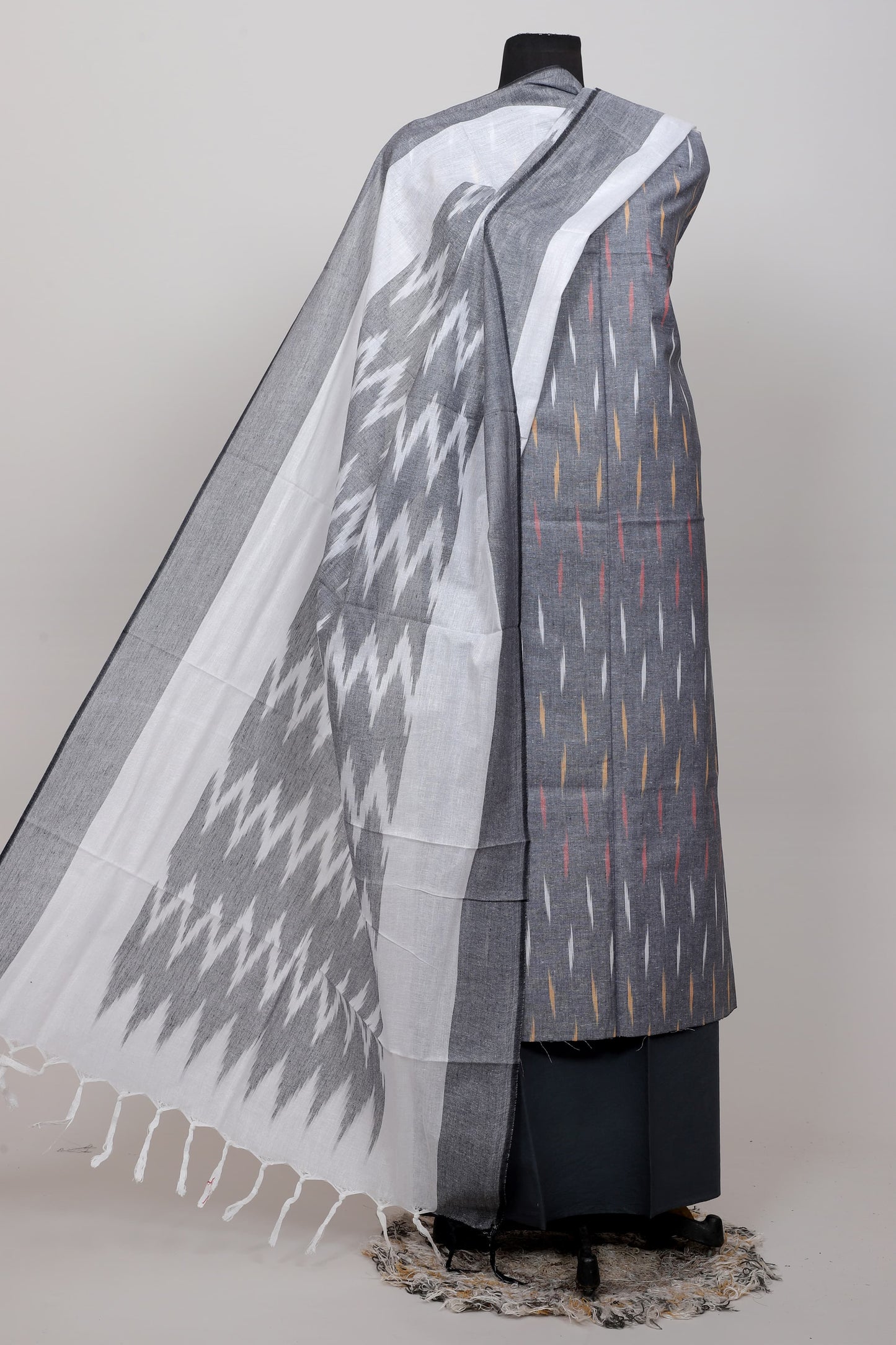 Handloom Weaving Bhagalpuri ikkat Suit Set - TSPSGBIK14