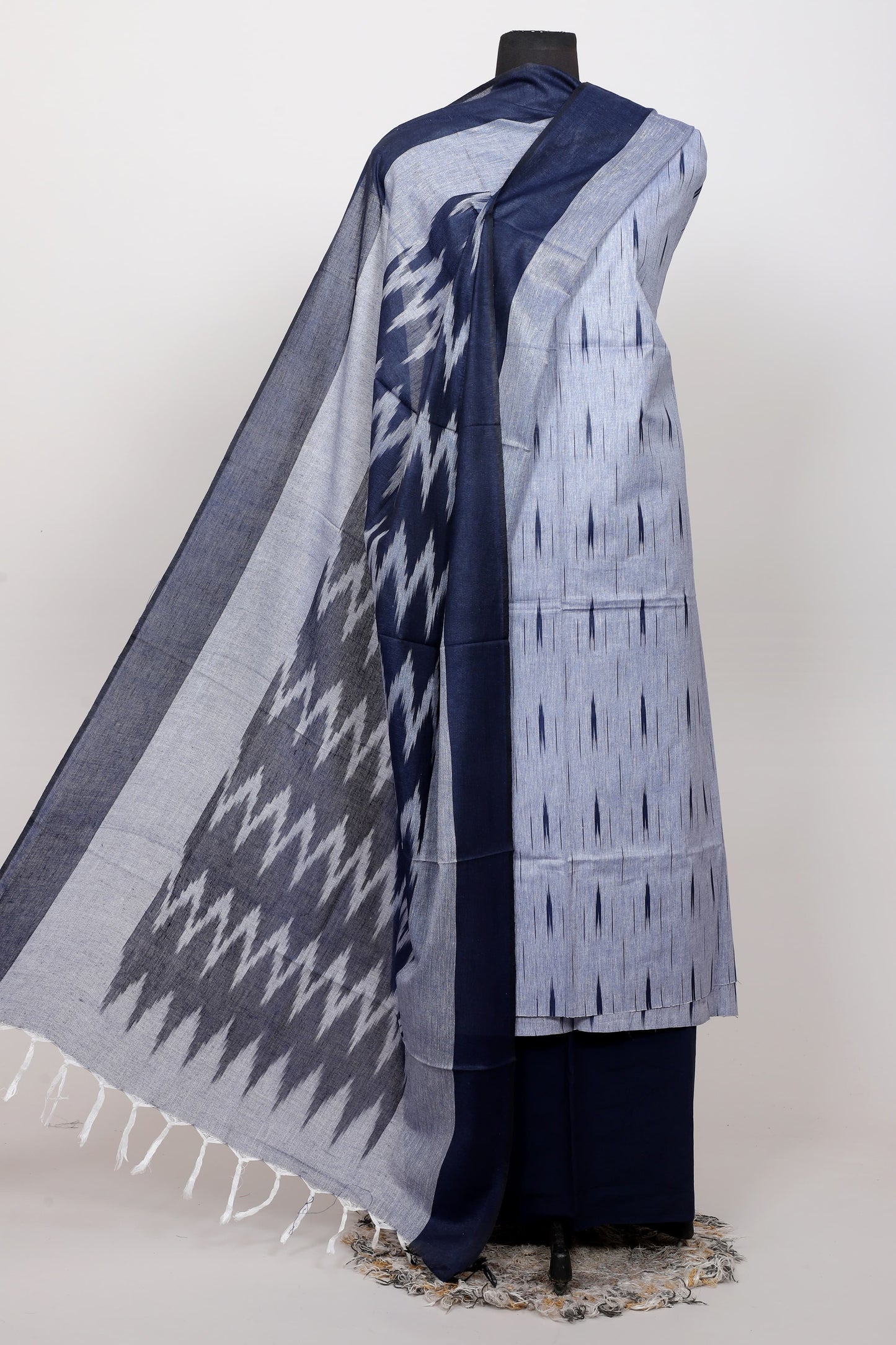 Handloom Weaving Bhagalpuri ikkat Suit Set - TSPSGBIK16