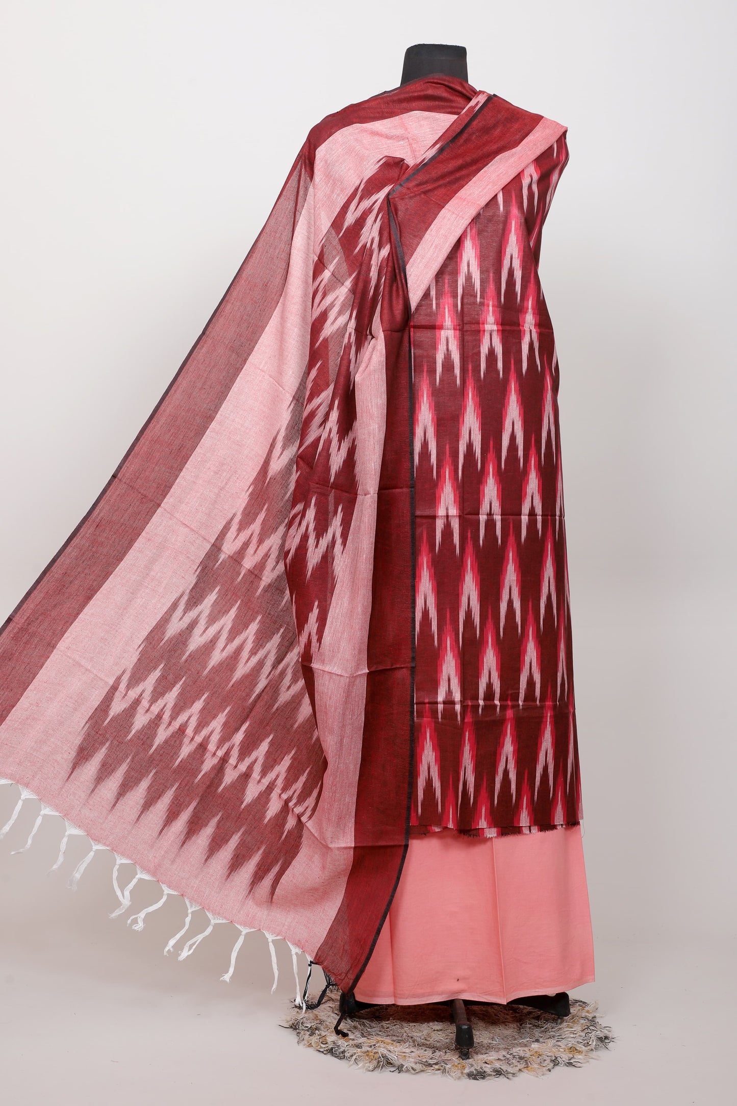 Handloom Weaving Bhagalpuri ikkat Suit Set - TSPSGBIK4
