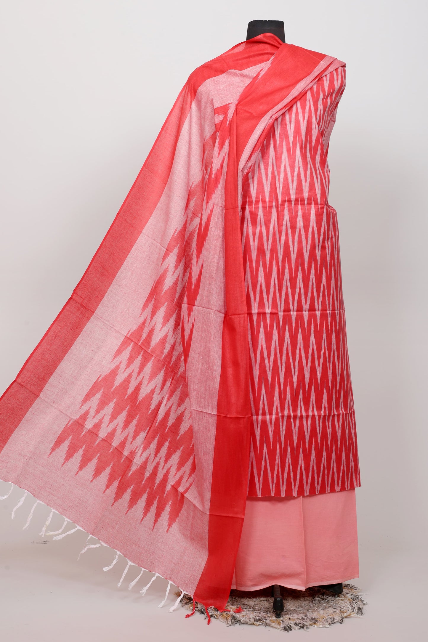 Handloom Weaving Bhagalpuri ikkat Suit Set - TSPSGBIK5