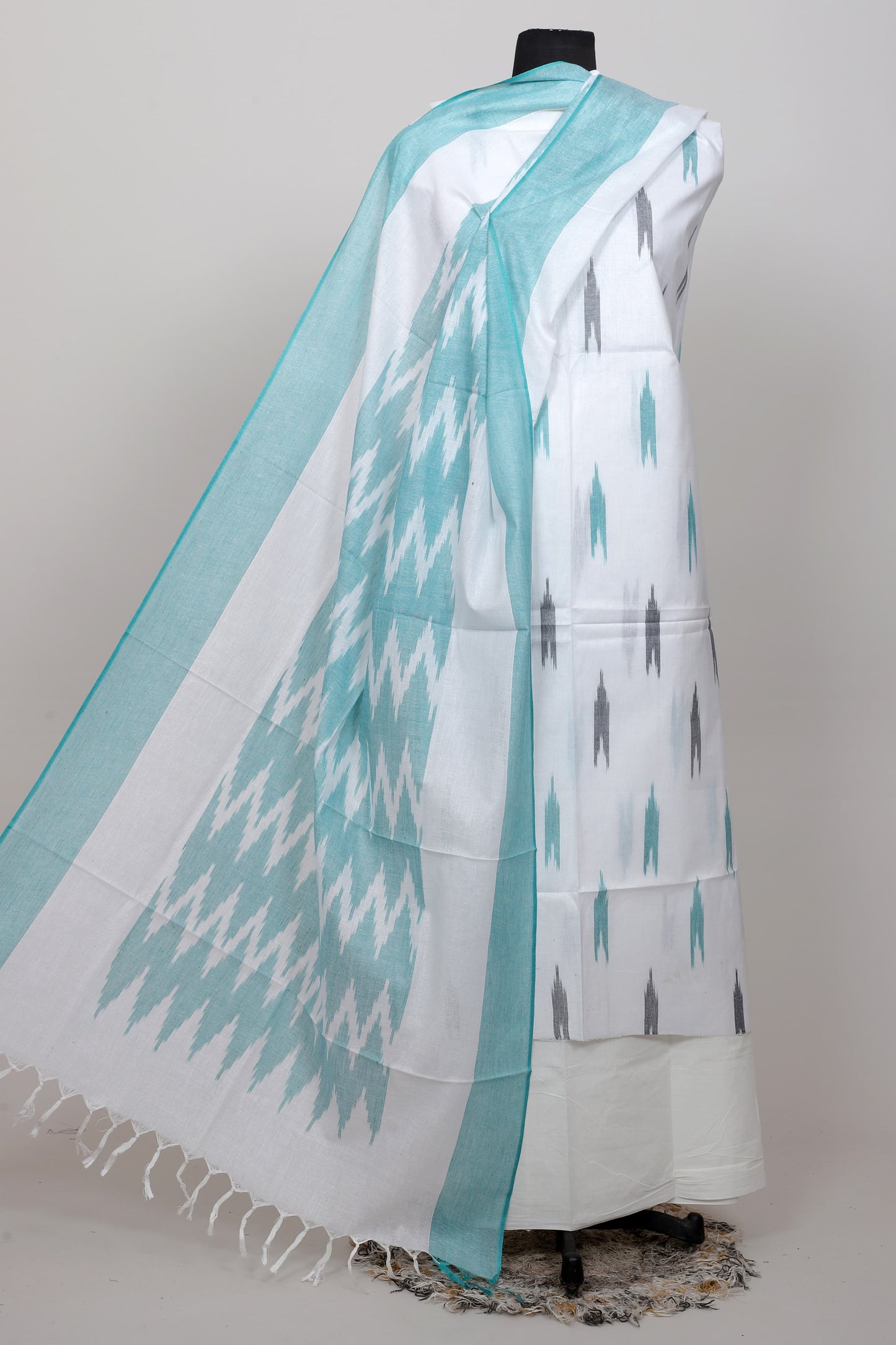 Handloom Weaving Bhagalpuri ikkat Suit Set - TSPSGBIK7