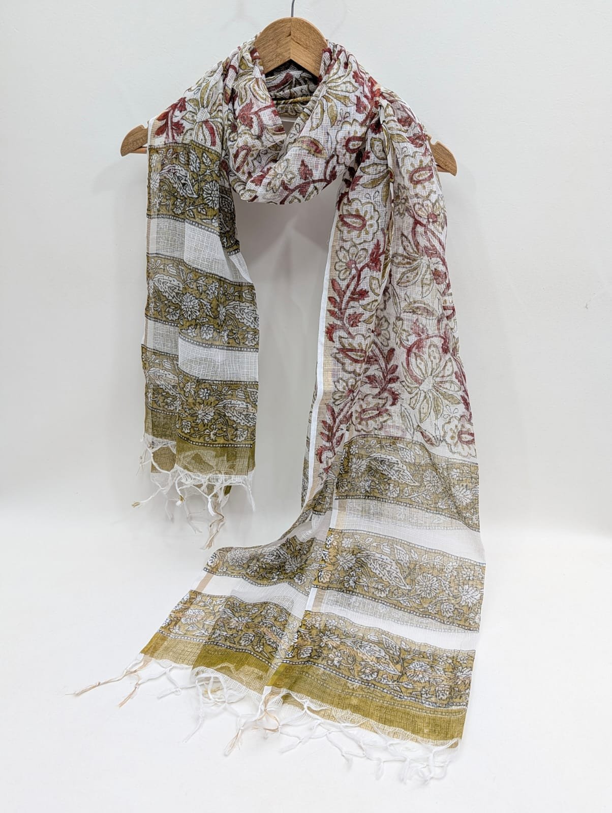 Kota Doriya dupattas block printed