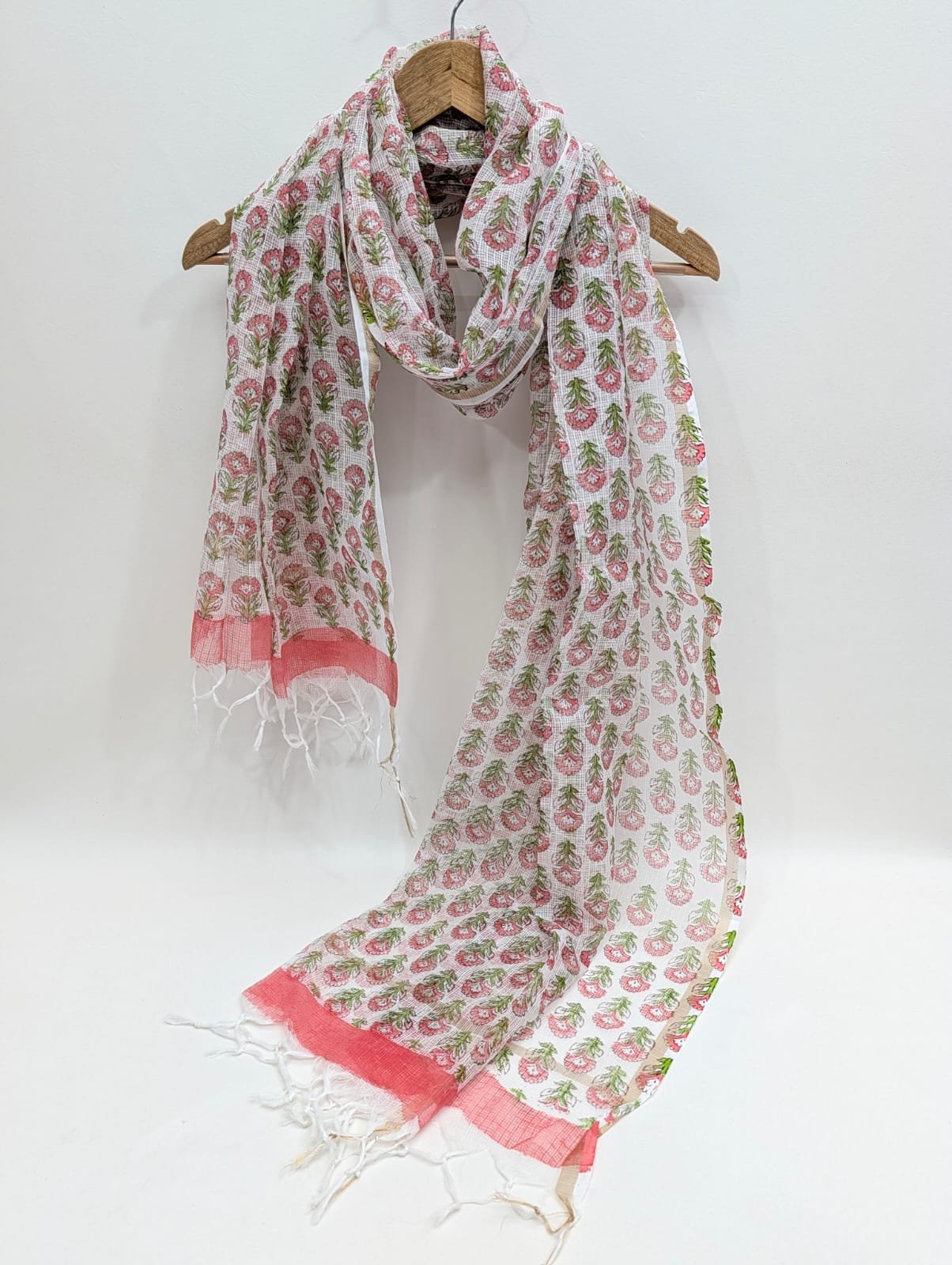 Kota Doriya dupattas block printed
