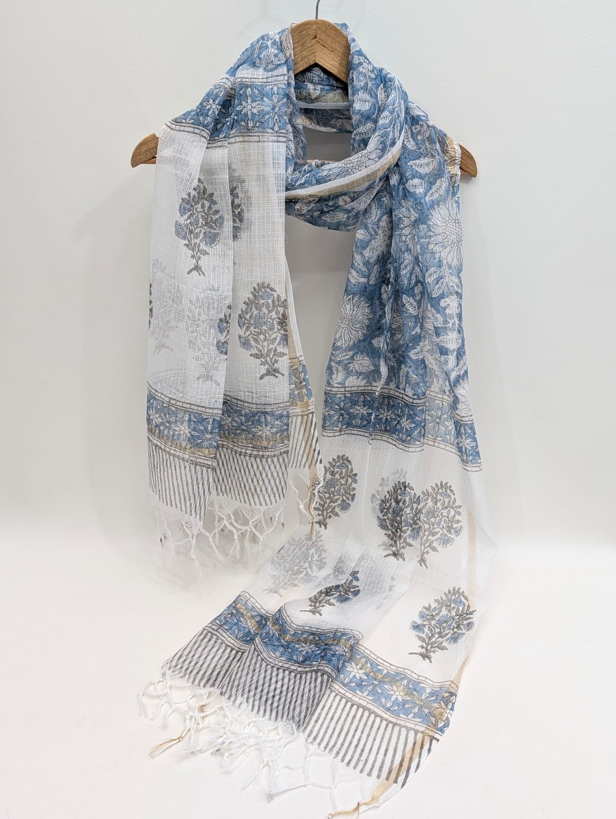 Kota Doriya dupattas block printed
