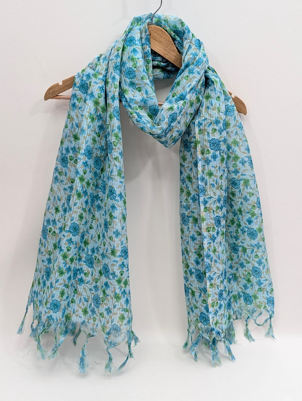 2 meter hand block printed Dupatta Stole