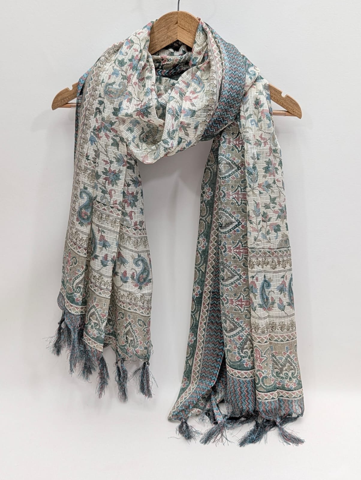 2 meter hand block printed Dupatta Stole