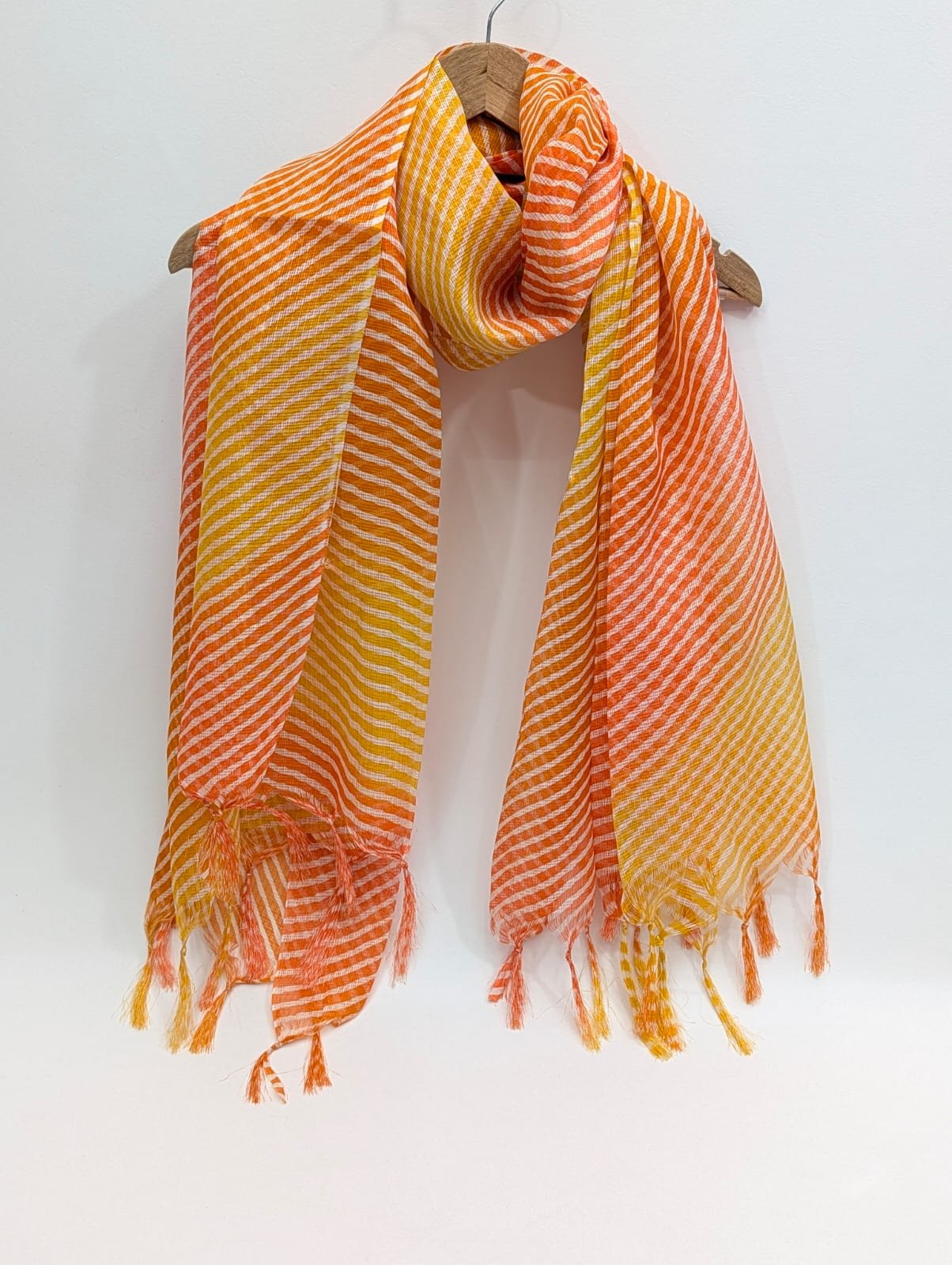 2 meter hand block printed Dupatta Stole