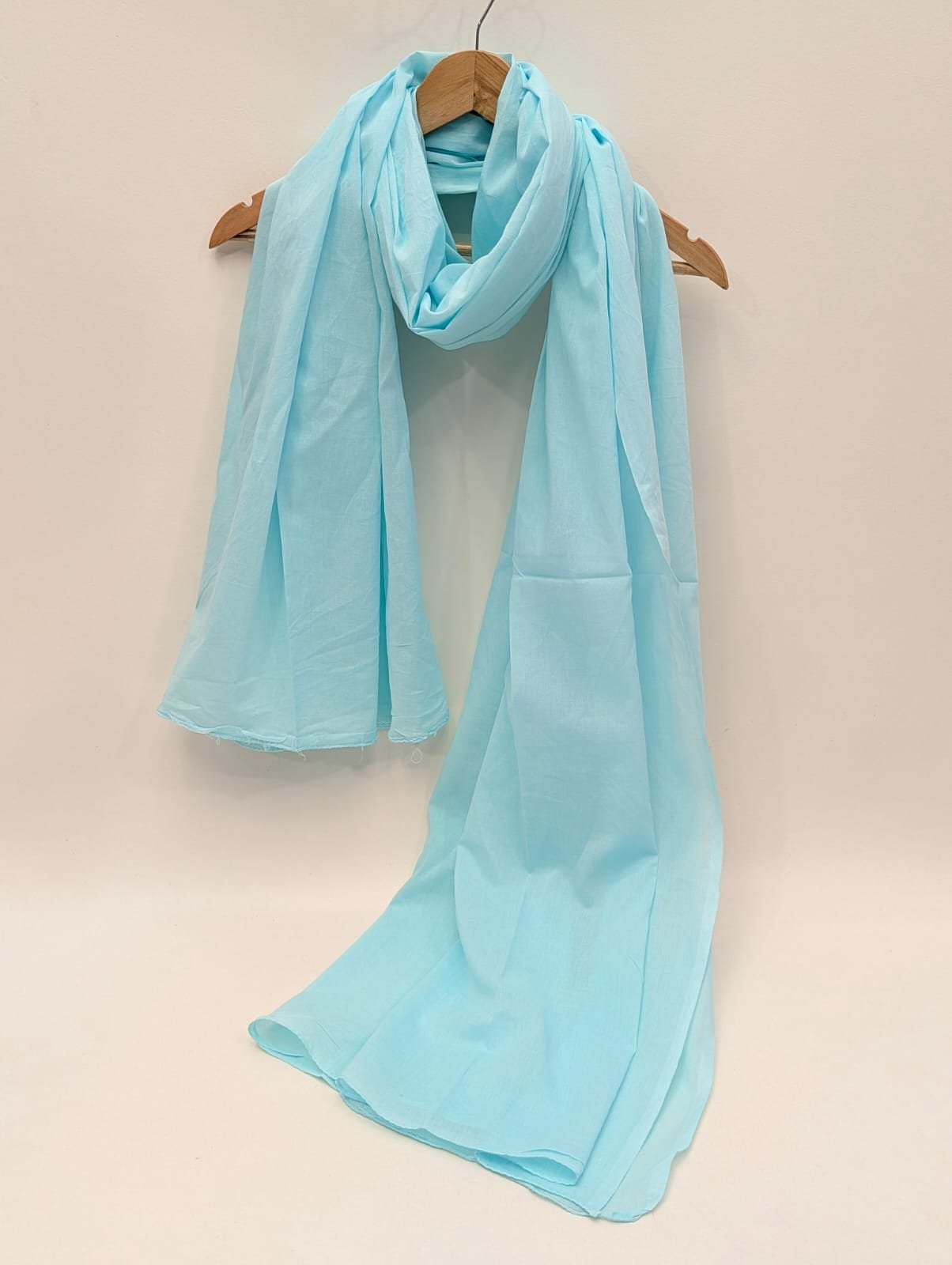 Plain Mul Cotton Dupatta