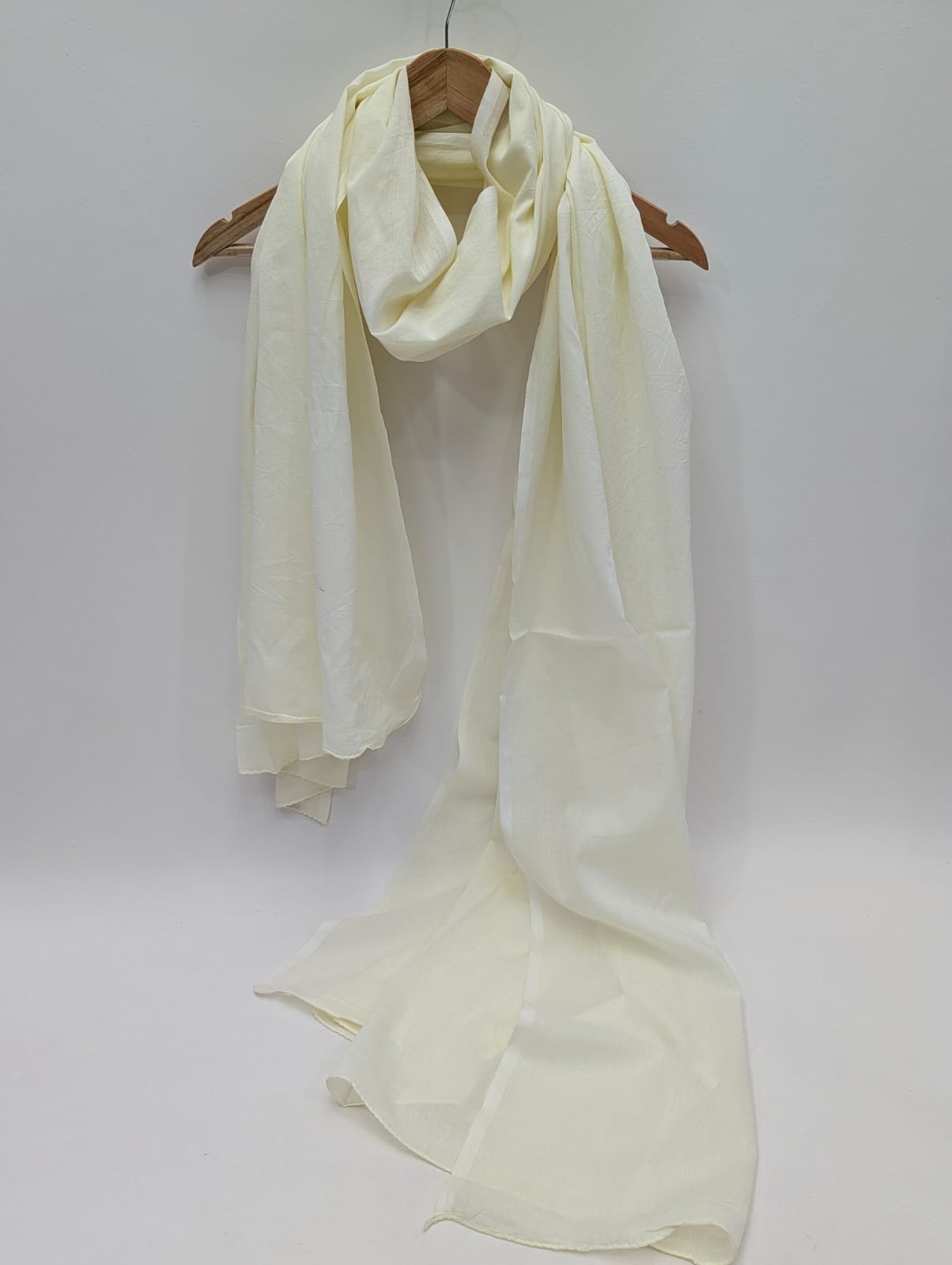 Plain Mul Cotton Dupatta