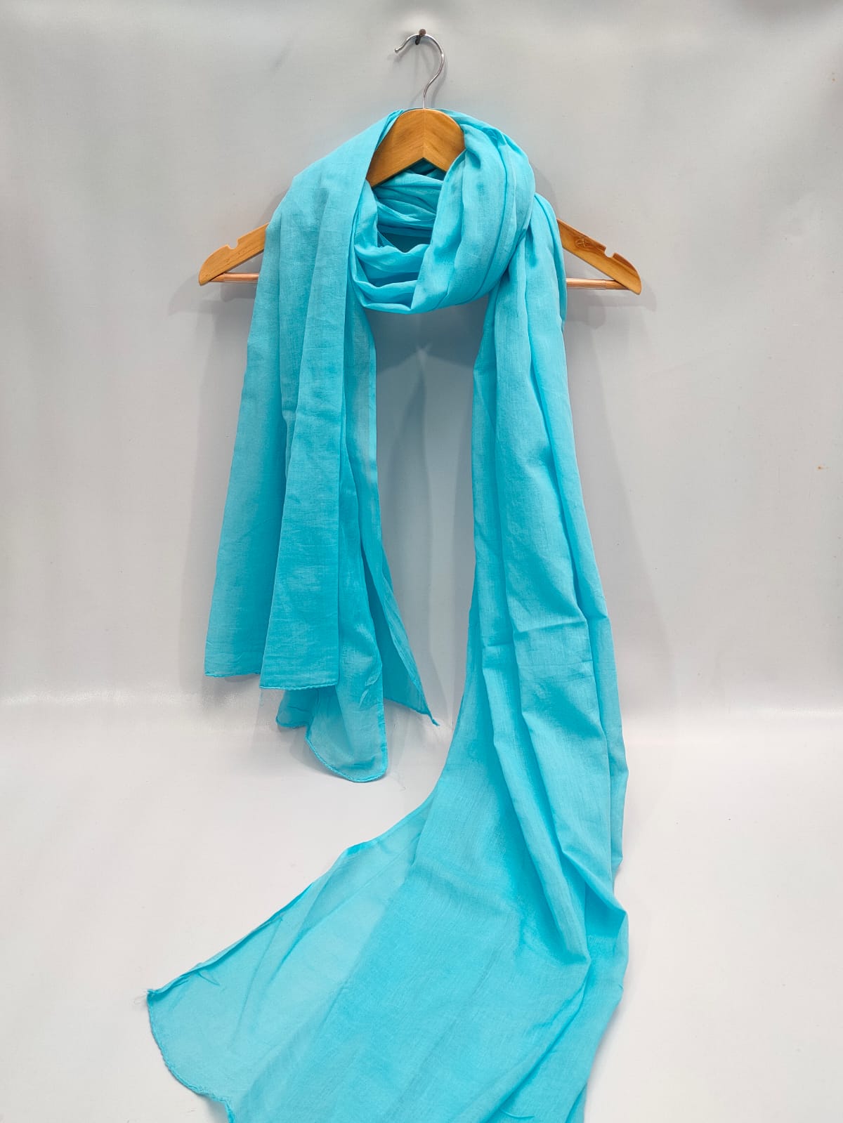 Mul Cotton Solid Dye Dupatta