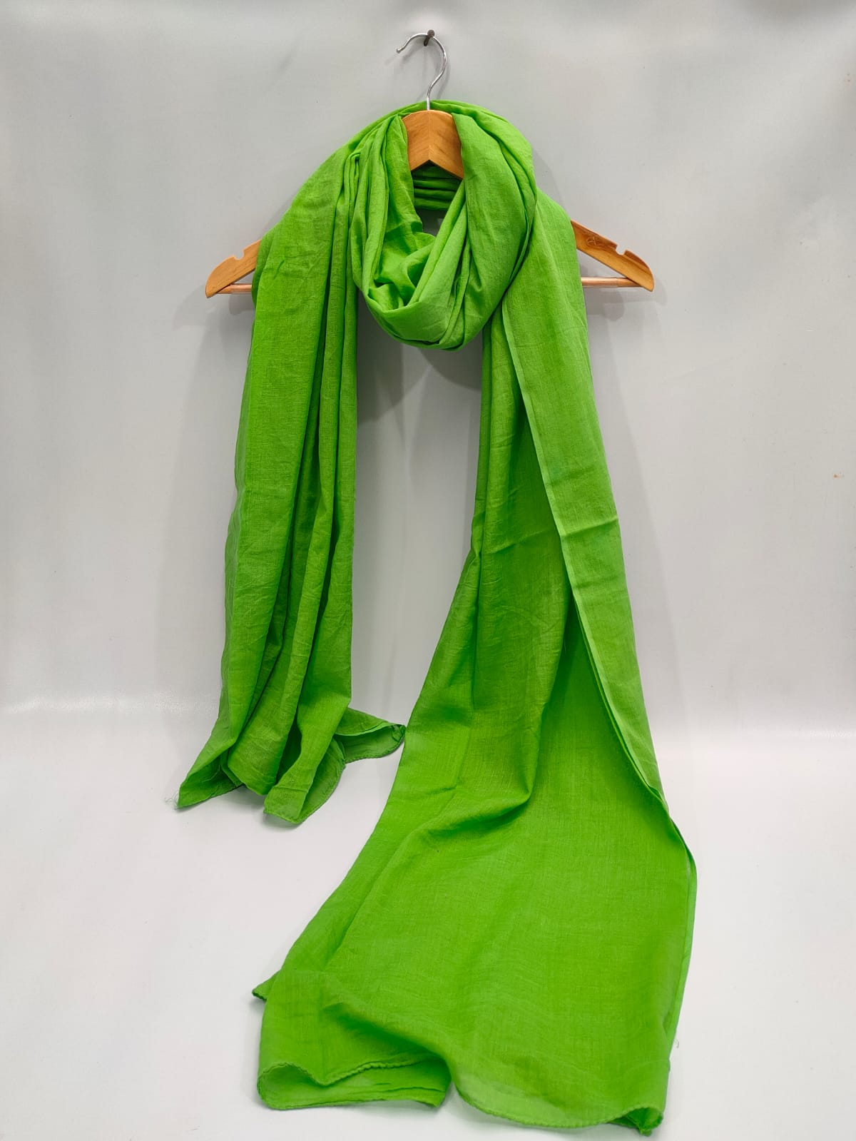 Mul Cotton Solid Dye Dupatta