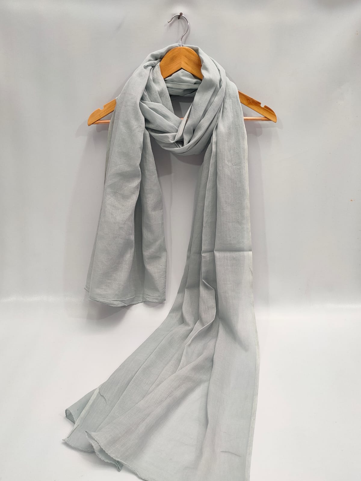 Mul Cotton Solid Dye Dupatta
