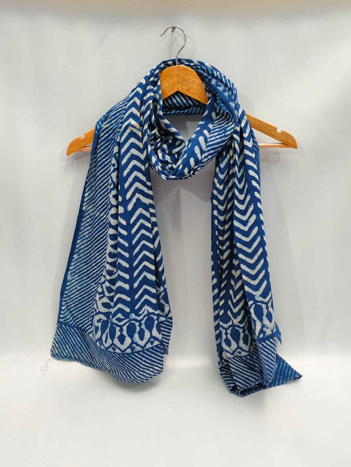 2 meter cotton Stole Dupatta Hand block printed