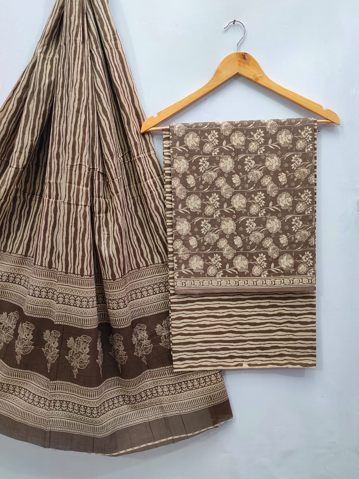 soft cotton salwar suit set for summer