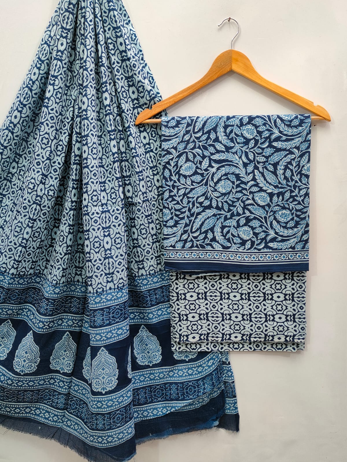 soft cotton salwar suit set for summer