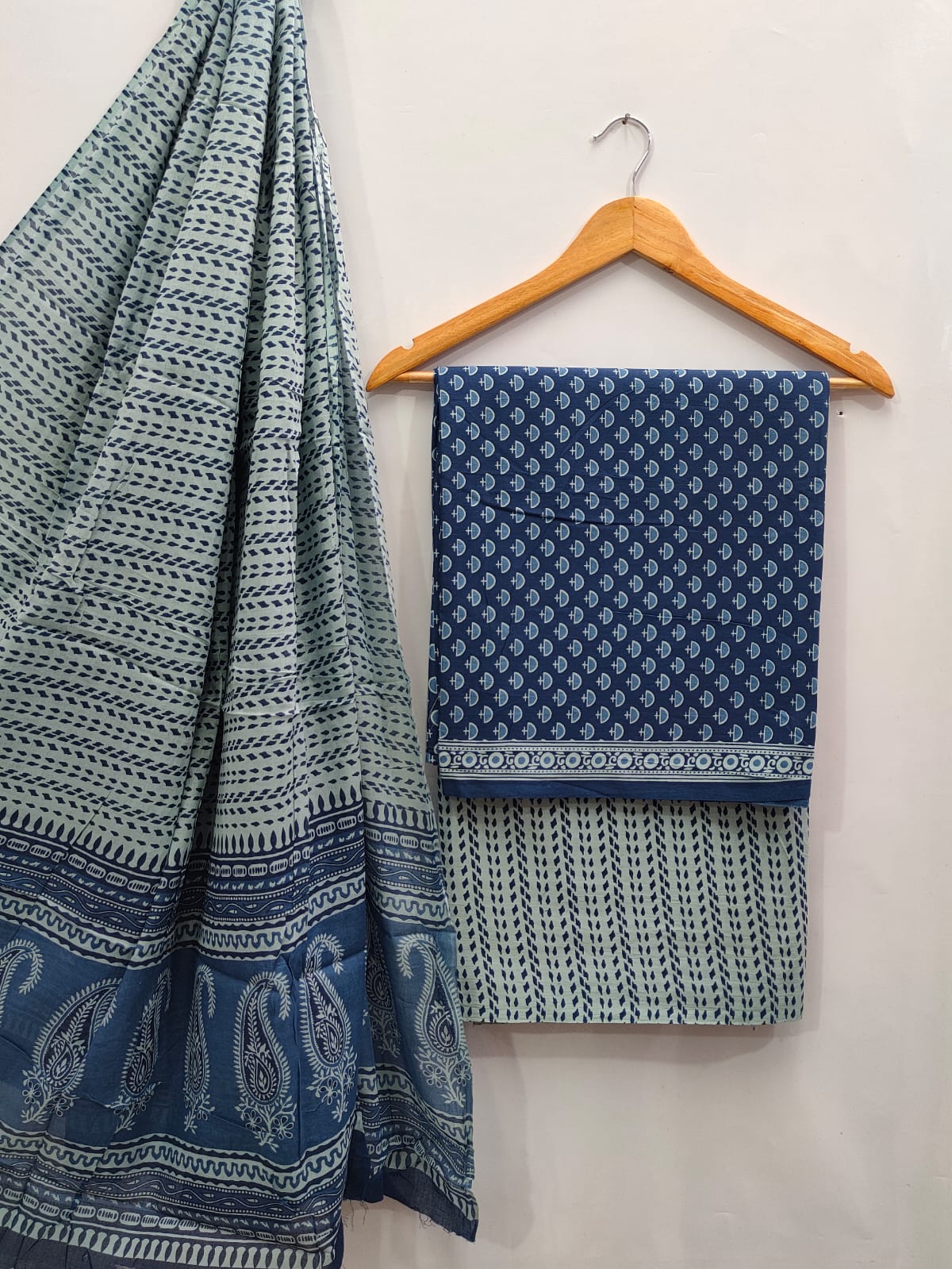 soft cotton salwar suit set for summer
