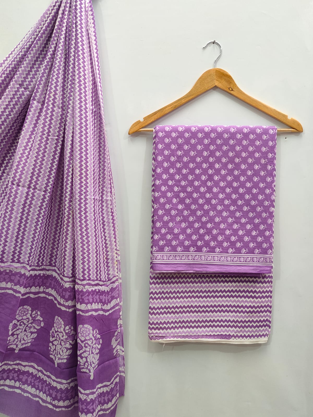 soft cotton salwar suit set for summer