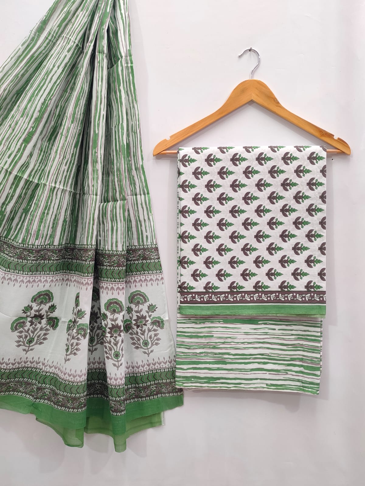 soft cotton salwar suit set for summer