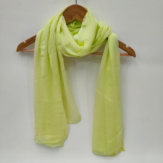 Chiffon Dupatta Plain Dye Chiffon Dupatta