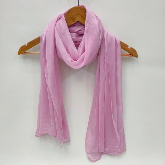 Chiffon Dupatta Plain Dye Chiffon Dupatta