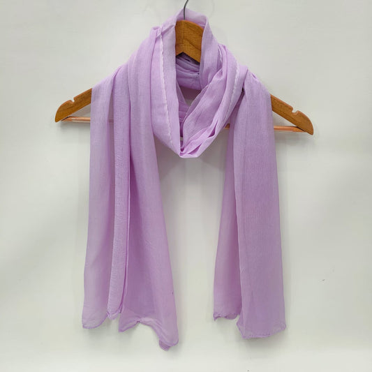 Chiffon Dupatta Plain Dye Chiffon Dupatta