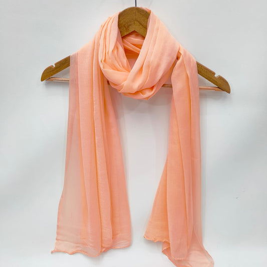 Chiffon Dupatta Plain Dye Chiffon Dupatta