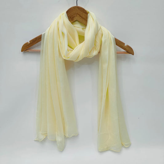 Chiffon Dupatta Plain Dye Chiffon Dupatta
