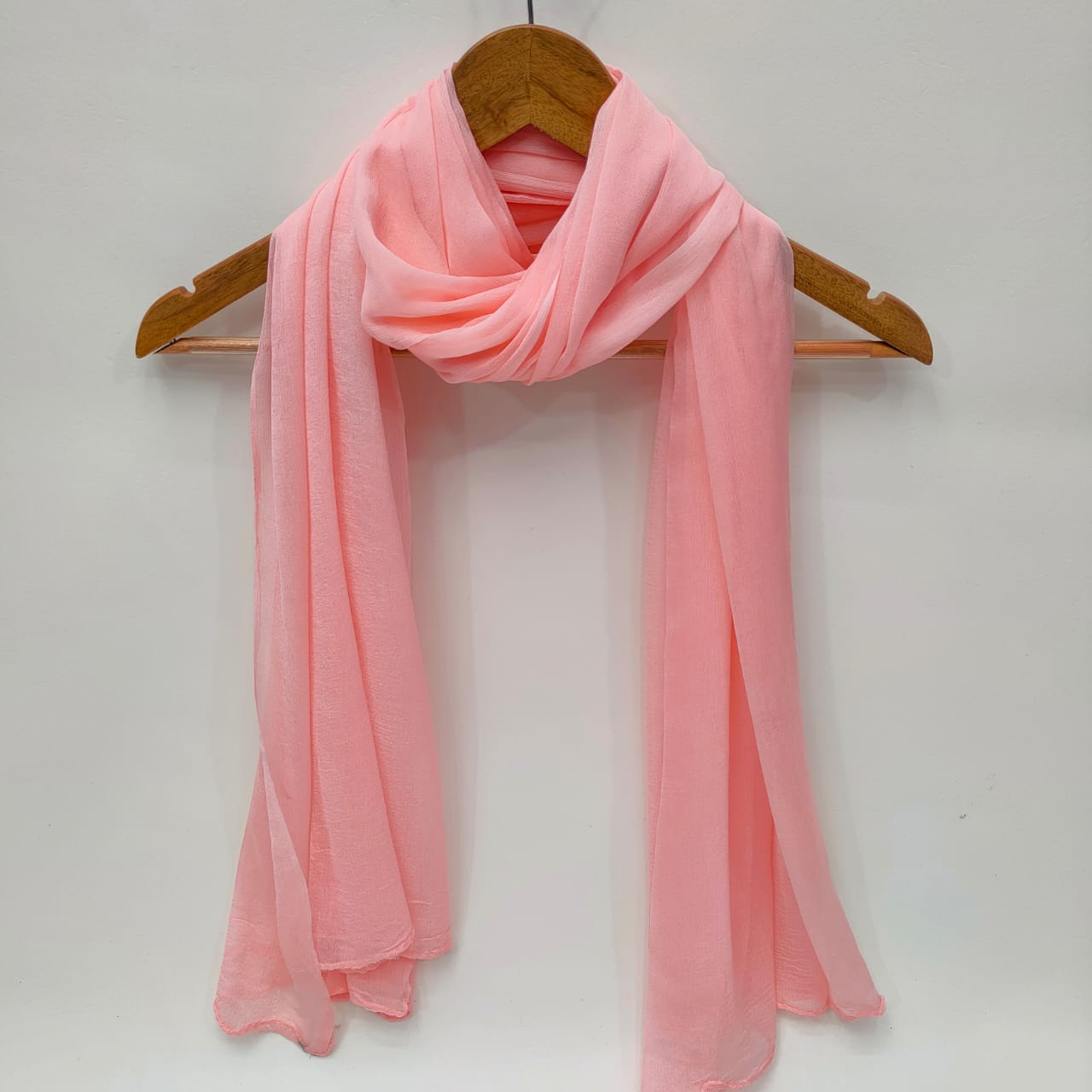 Chiffon Dupatta Plain Dye Chiffon Dupatta
