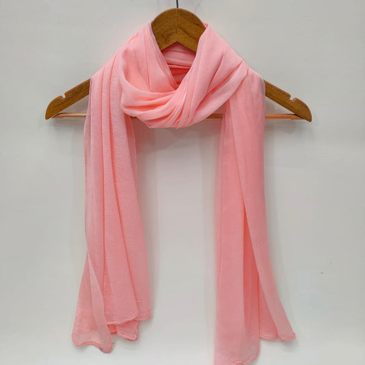 Chiffon Dupatta Plain Dye Chiffon Dupatta
