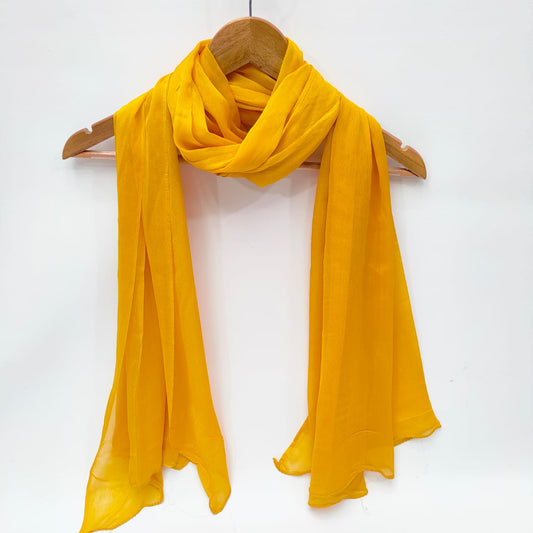 Chiffon Dupatta Plain Dye Chiffon Dupatta