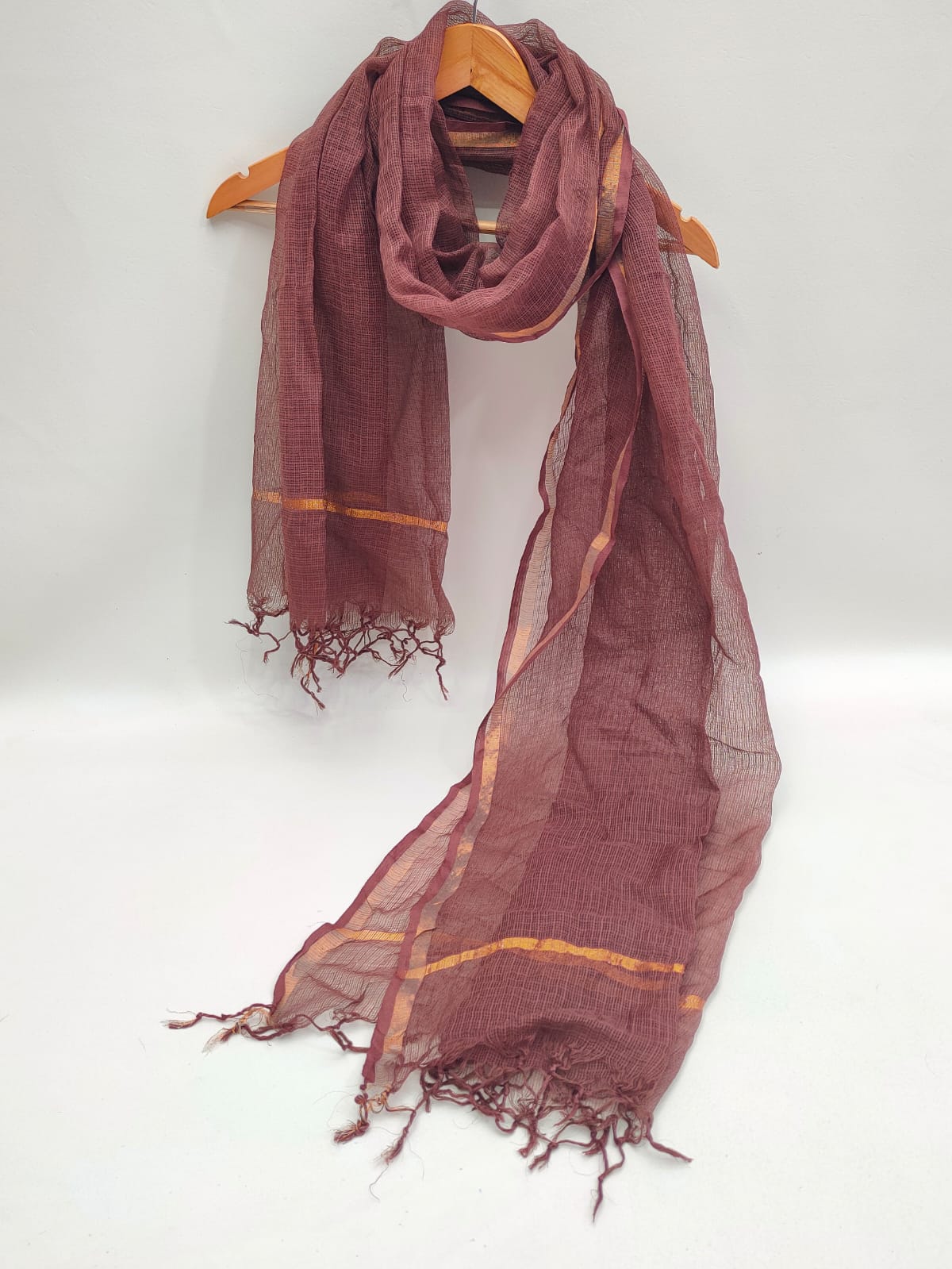 2.5 mtr Plain Kota Doriya Dupatta