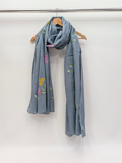Brush Paint Cotton Dupatta