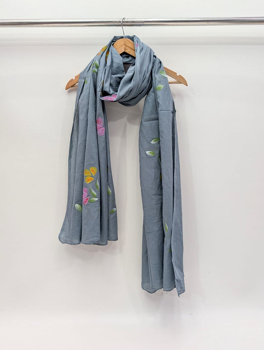 Brush Paint Cotton Dupatta