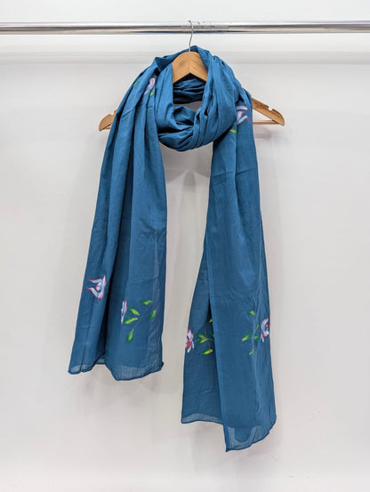 Brush Paint Cotton Dupatta