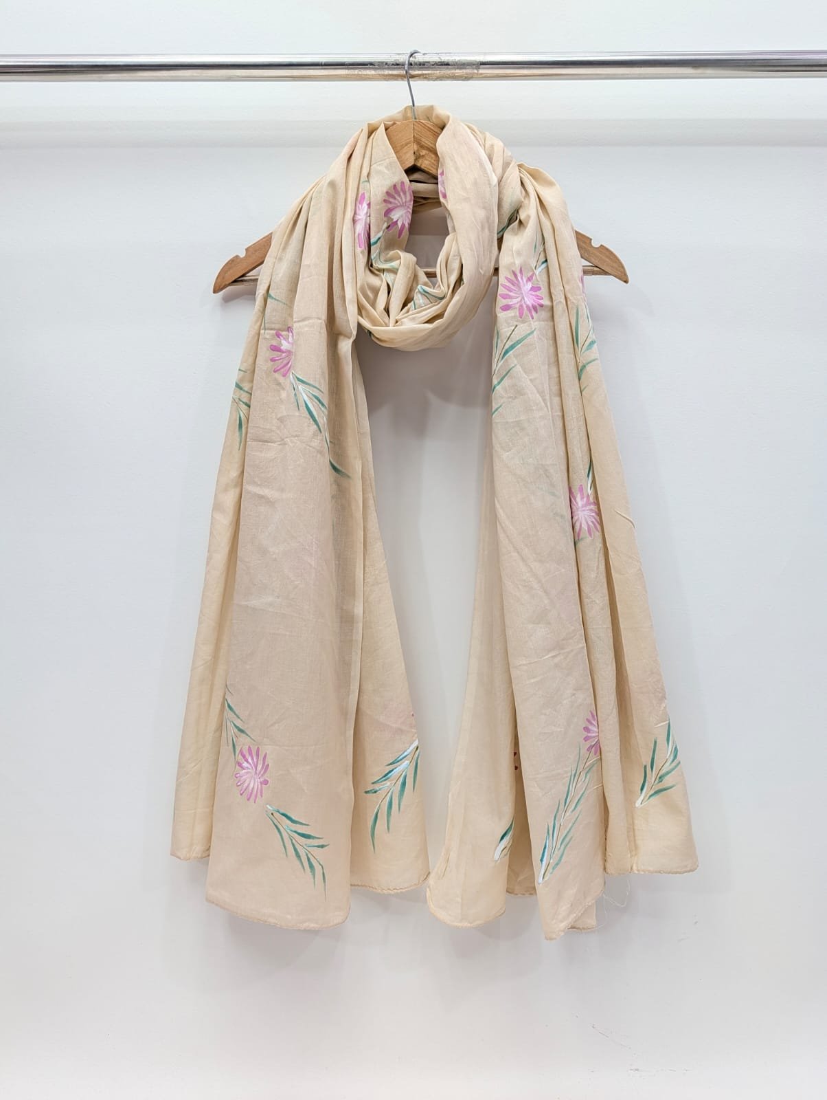 Brush Paint Cotton Dupatta