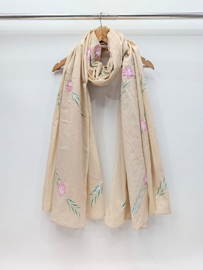 Brush Paint Cotton Dupatta