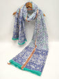 Mul-Cotton Sanganeri Hand Block Printed Dupatta