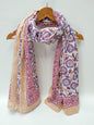 Cotton Dupattas Hand Block Print