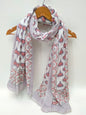 Cotton Dupattas Hand Block Print
