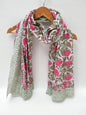 Cotton Dupattas Hand Block Print
