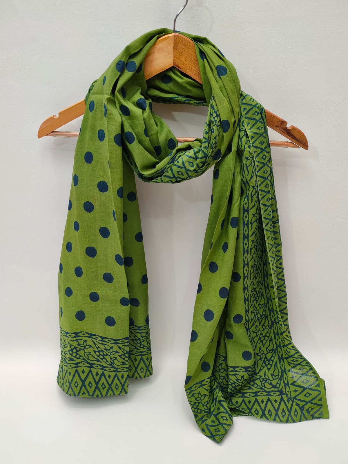 Cotton Dupattas Hand Block Print