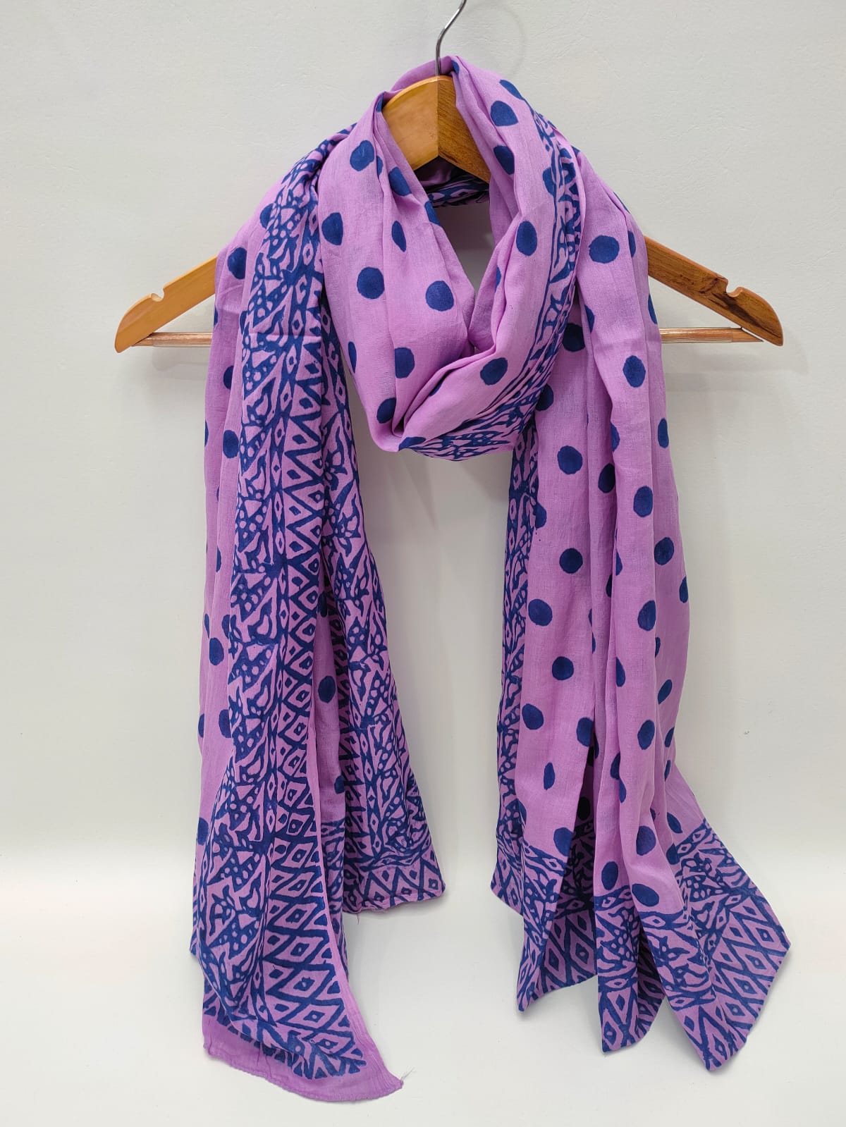 Cotton Dupattas Hand Block Print