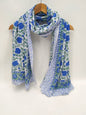2 meter hand block printed Dupatta Stole