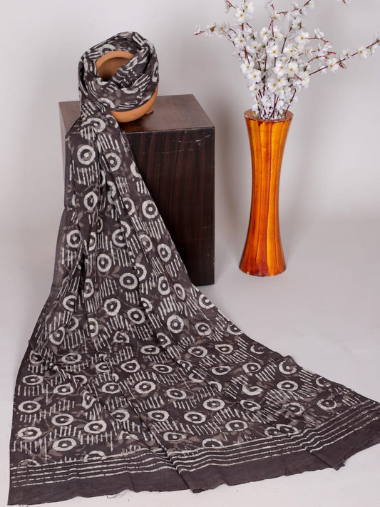 Bagru cotton dupatta
