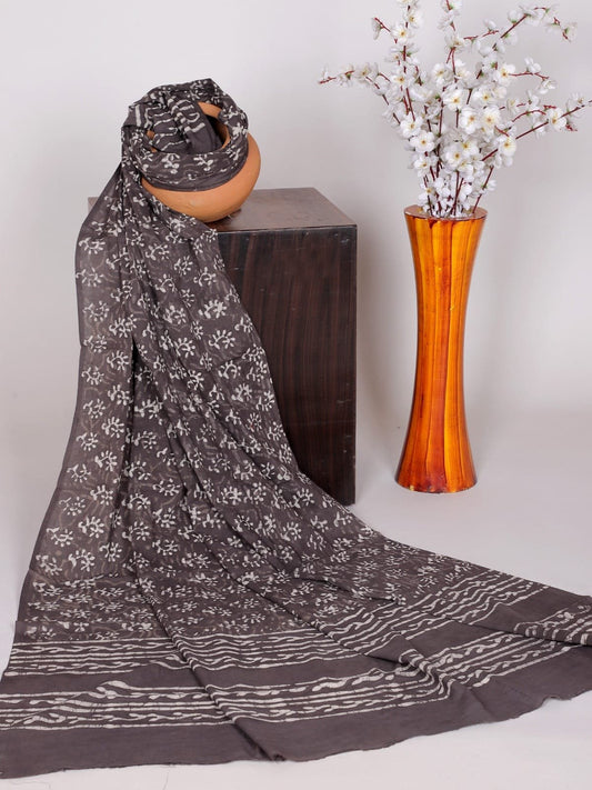 Bagru cotton dupatta