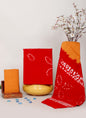 Shibori / Tie-Dye Cotton Salwar Suit Set with Cotton Dupatta