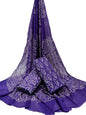 Bagru Hand Block Cotton Salwar Suit Set with Chiffon Dupatta  - TSPSCFGB12