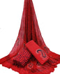 Bagru Hand Block Cotton Salwar Suit Set with Chiffon Dupatta  - TSPSCFGB22