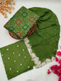 Bandhani Cotton Suit Set